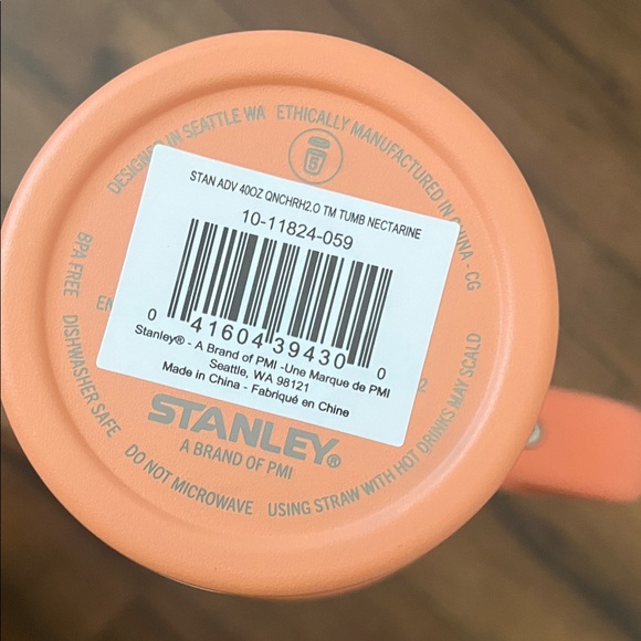 BRAND NEW Nectarine Stanley 40oz Quencher H2.0 - Picture 2 of 8